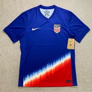 Nike Dri-Fit Mens Medium USMNT 2024 Away Stadium Soccer Jersey New